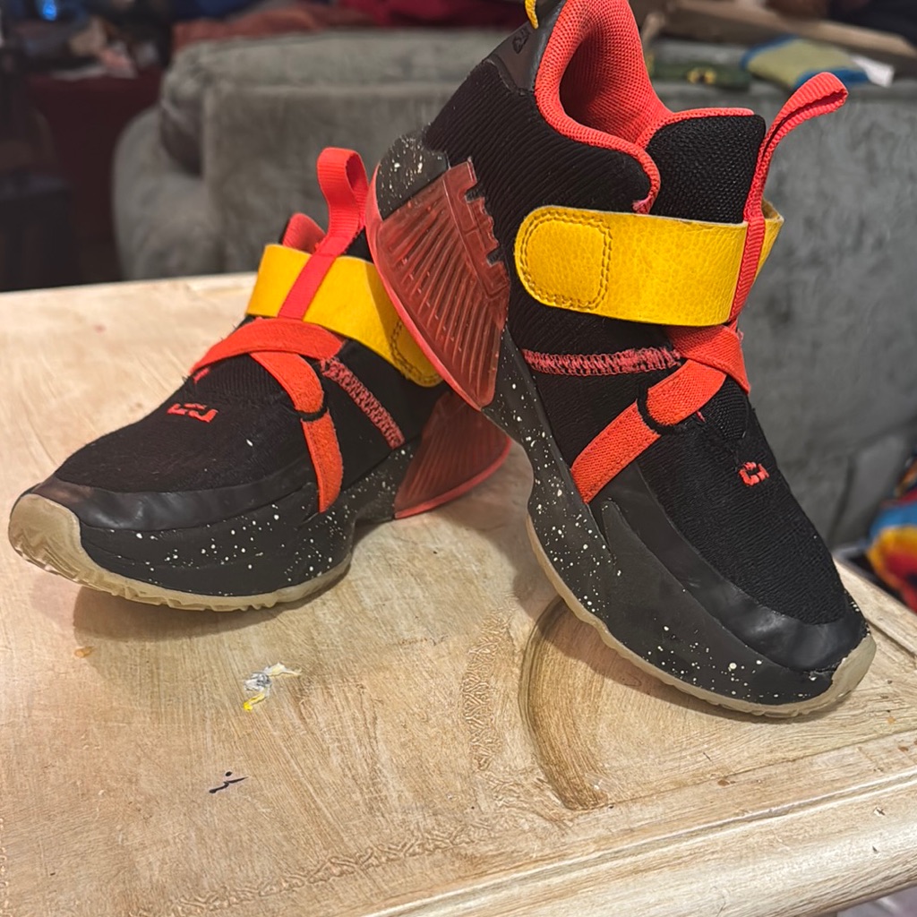 Vibrant Pink And Yellow High-Top Sneakers For Performance